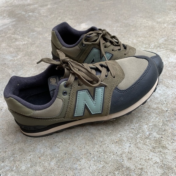 olive green new balance shoes